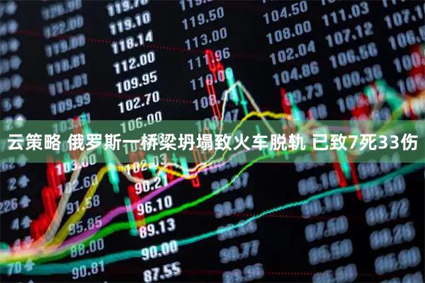 云策略 俄罗斯一桥梁坍塌致火车脱轨 已致7死33伤