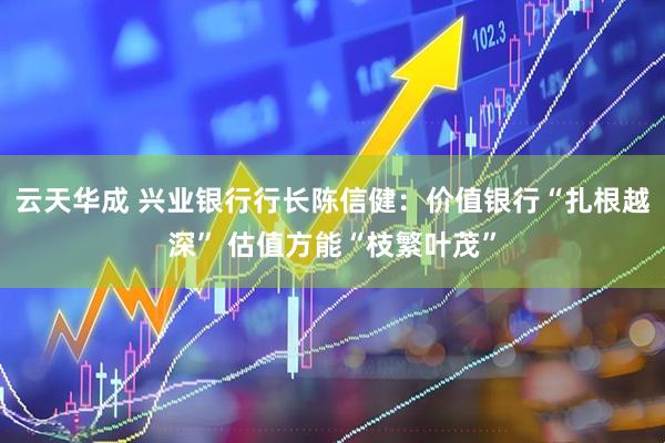 云天华成 兴业银行行长陈信健：价值银行“扎根越深” 估值方能“枝繁叶茂”